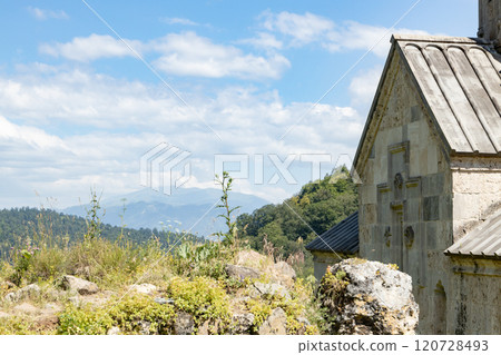 Explore the serene beauty of Haghartsin Monastery nestled in the lush mountains of Armenia Explore the serene beauty of Haghartsin Monastery nestled in the lush mountains of Armenia 120728493
