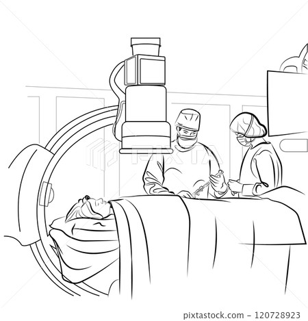 Surgeon doctor doing surgery operation to the patient with critical condition Surgeon doctor doing surgery operation to the patient with critical condition 120728923