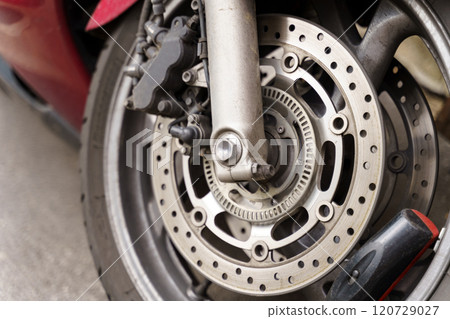 Motorcycle front wheel, alloy wheels with brake and clutch. Motorcycle front wheel, alloy wheels with brake and clutch. 120729027
