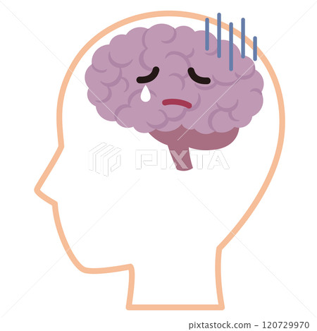 Brain stress fatigue Brain stress fatigue 120729970