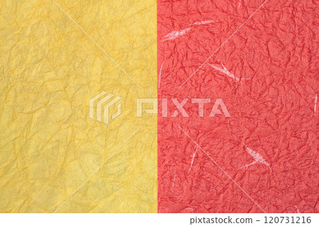 Red and golden washi paper Red and golden washi paper 120731216