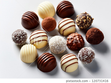 Colorful chocolate 120731416