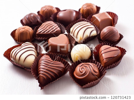 各種巧克力 各種巧克力 120731423