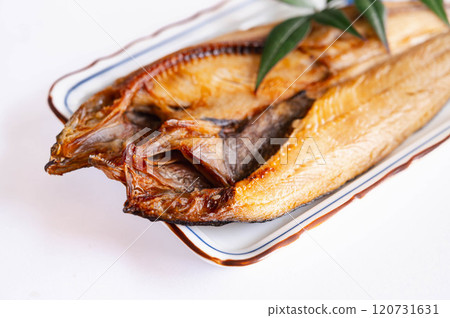 Grilled fish: Filleted Atka mackerel Grilled fish: Filleted Atka mackerel 120731631
