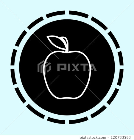 apple icon vectors illustration apple icon vectors illustration 120733593