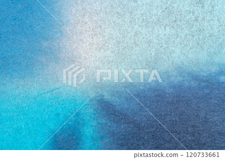 抽象藍色水彩風格日本紙背景素材 120733661