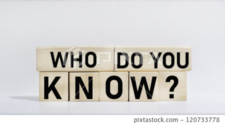 Wooden cubes with the inscription How do you know on a white background. Wooden cubes with the inscription How do you know on a white background. 120733778