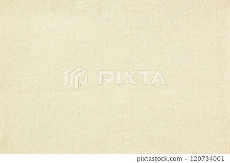 Flat lay - Top view of dark light brown rough fabric texture as background 120734001