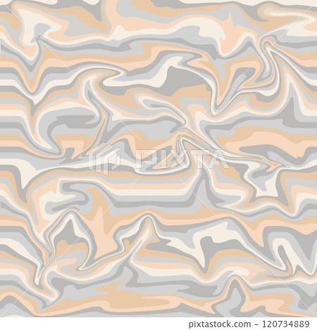 Vector illustration. Abstract wavy background in gray, beige and white colors Vector illustration. Abstract wavy background in gray, beige and white colors 120734889