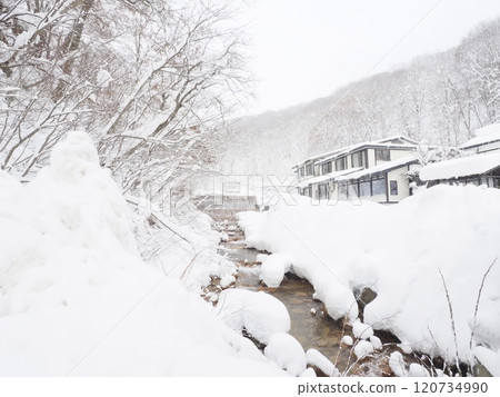 北部冬季風光 120734990