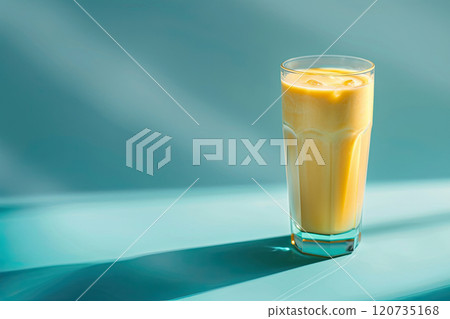 Lassi, mango refreshing drink, indian traditional cocktail 120735168