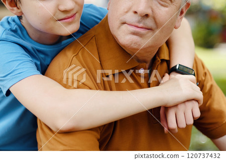 Love Grandson To His Granddad 120737432