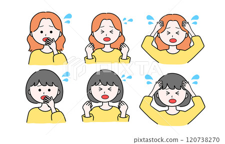 女性插畫集/恐慌/恐慌/恐慌 女性插畫集/恐慌/恐慌/恐慌 120738270