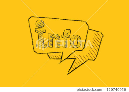 Concept of information support, customer support. 120740956
