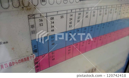 市內公車時刻表 120742418