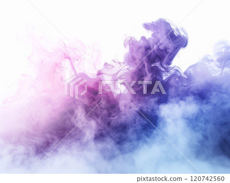 Abstract Swirling Smoke in Pink, Purple, and Blue Hues Abstract Swirling Smoke in Pink, Purple, and Blue Hues 120742560