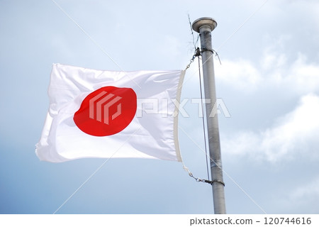 Japanese flag Japanese flag 120744616