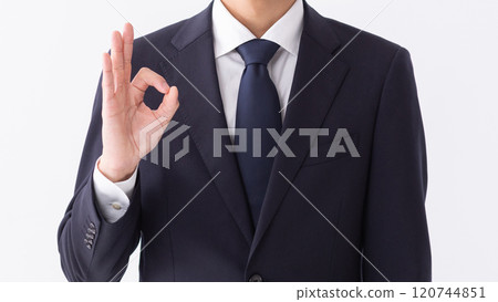 Okay sign hand pose (stock photo) Okay sign hand pose (stock photo) 120744851