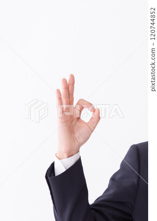 Okay sign hand pose (stock photo) Okay sign hand pose (stock photo) 120744852