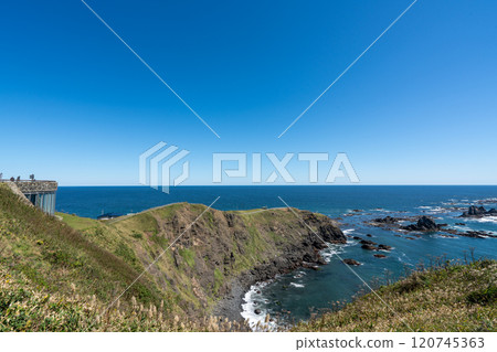 Cape Erimo in summer 120745363