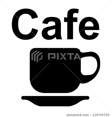 咖啡廳圖標 120745550