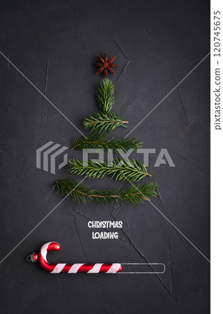 Christmas Loading Concept Christmas Loading Concept 120745675