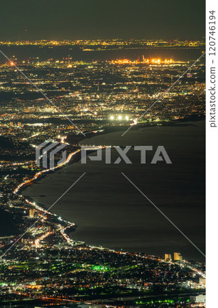 Shonan night view from Mount Hakone 120746194