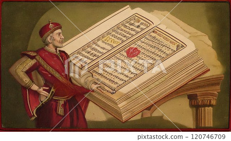 聖誕節 - 揭開古代文獻的圖像和歷史 120746709