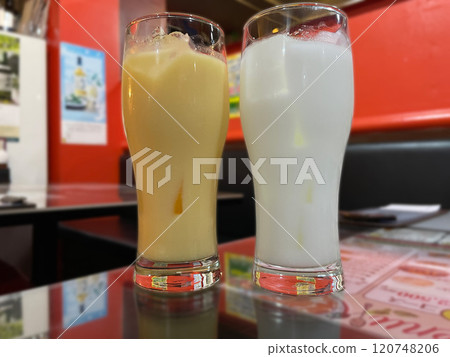 原味拉西和芒果拉西 120748206