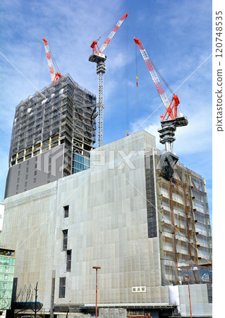 橫濱,橫濱站建設中 橫濱,橫濱站建設中 120748535