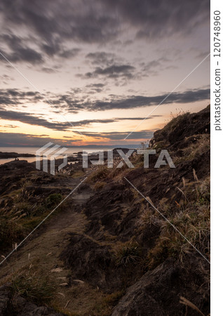 Jogashima Island at dusk 120748960