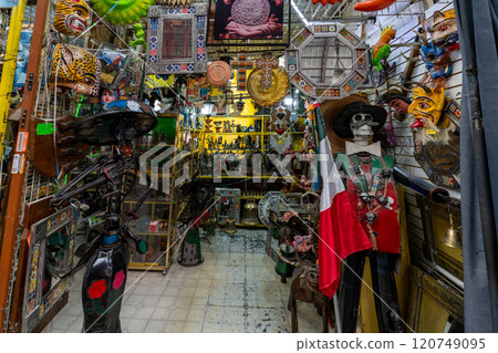 墨西哥瓜納華託的伊達爾戈市場 墨西哥瓜納華託的伊達爾戈市場 120749095