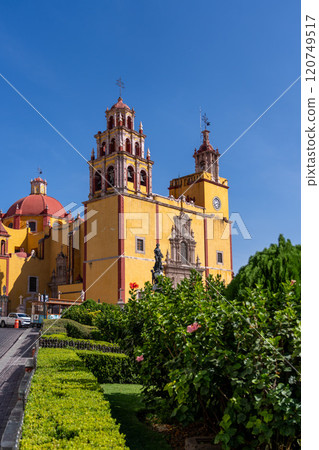 Exterior of the Basilica Church (Guanajuato Cathedral) 120749517