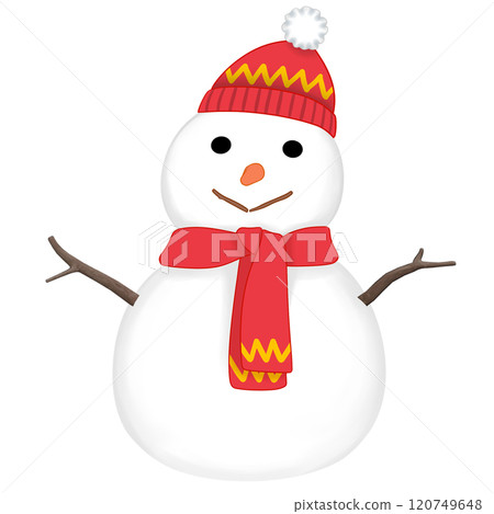 Snowman material Snowman material 120749648
