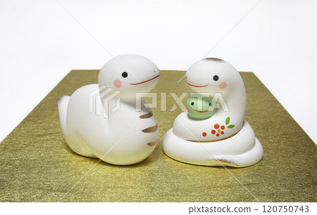 Snake Year of the Snake New Year's material Family Couple Family 120750743