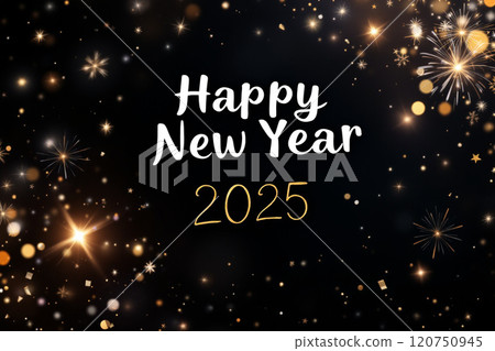 2025新年快樂背景圖 120750945