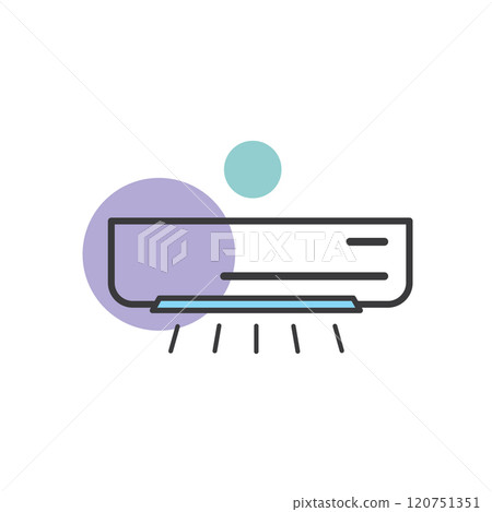 Air conditioner icon Air conditioner icon 120751351