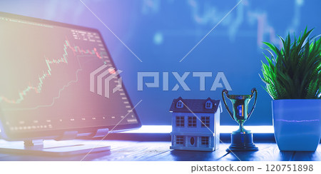 Real Estate and Financial Success 2025 - Stock Market Trends, Investment Growth, and Symbolic Achievement 120751898