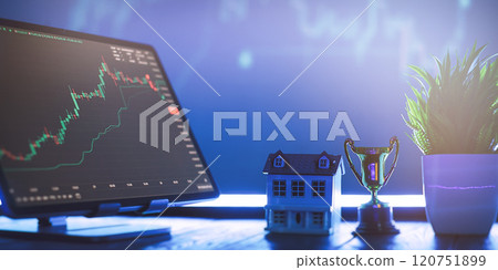 Real Estate and Financial Success 2025 - Stock Market Trends, Investment Growth, and Symbolic Achievement 120751899