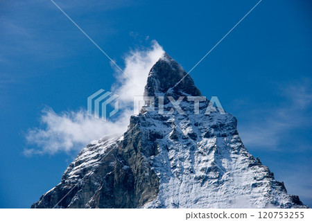 From the Trockenersteg to the summit of the Matterhorn, Zermatt, Switzerland From the Trockenersteg to the summit of the Matterhorn, Zermatt, Switzerland 120753255