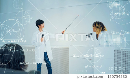 研究人員介紹研究 研究人員介紹研究 120754280