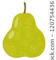 Pear front illustration 1 120754436
