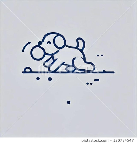 狗玩耍 狗玩耍 120754547