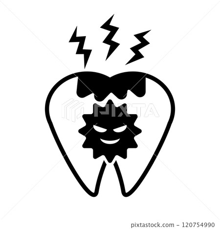 蛀牙圖標 120754990