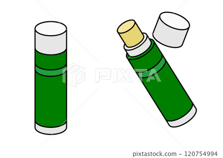 Lip balm icon set 120754994
