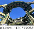 Scenery with an arch bridge (Kawazu Nanataki Loop Bridge) 120755068