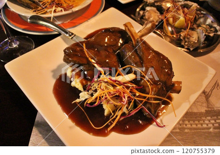 紐西蘭美食 奧克蘭餐廳紅酒匯羊腿 120755379