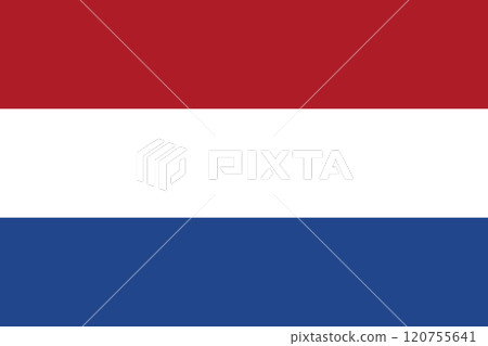 Flag of the Kingdom of the Netherlands 120755641