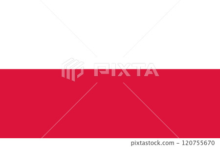 Flag of the Republic of Poland 120755670
