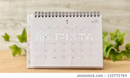 2025年1月簡單日曆白板背景正面 2025年1月簡單日曆白板背景正面 120755764